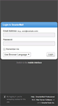 Mobile Screenshot of mail.prihorizon.com